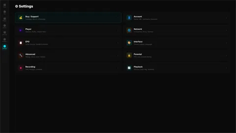 StreamX Settings